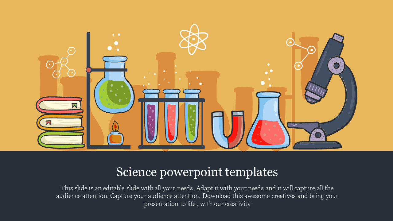 Scientific Templates For Slides Illustrator Graphics Creative Market